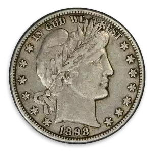 Barber Half Dollar (1892 - 1915) - Circ
