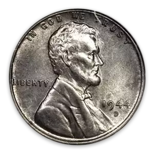Cent - Lincoln Wheat Ear reverse STEEL -  Circulated