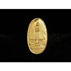 The 1901 Pan-American Exposition $2.50 Gold Quarter Eagle is an exceptionally rare and historic issue, struck to commemorate the Pan-American Exposition held in Buffalo, New York. Representing one of the earliest U.S. commemorative gold coin types, this p