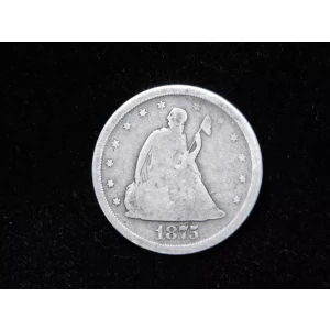 Twenty Cent Pieces-Liberty Seated 1875-1878